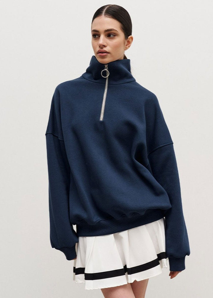 ERICA™ Zip-Up Knit relaxed casual