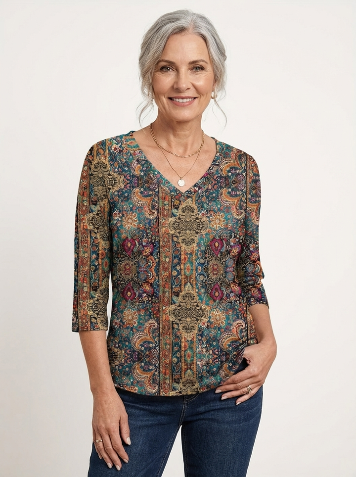 Aya™ Bohemian Comfort Blouse