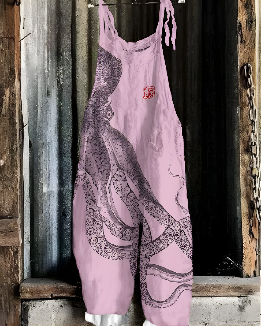 Octopus Dream™ Lightweight Artisanal Jumpsuit