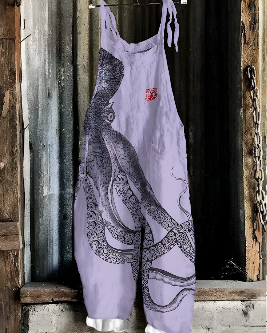 Octopus Dream™ Lightweight Artisanal Jumpsuit