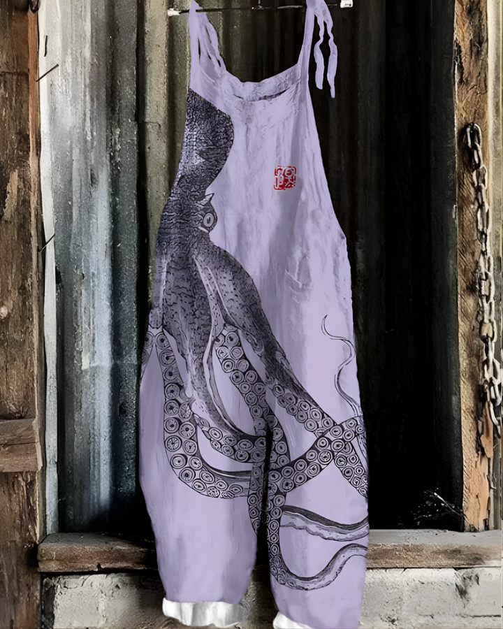 Octopus Dream™ Lightweight Artisanal Jumpsuit