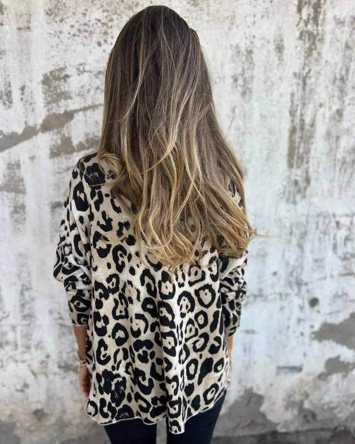 Leona | Leopard Print Casual Top