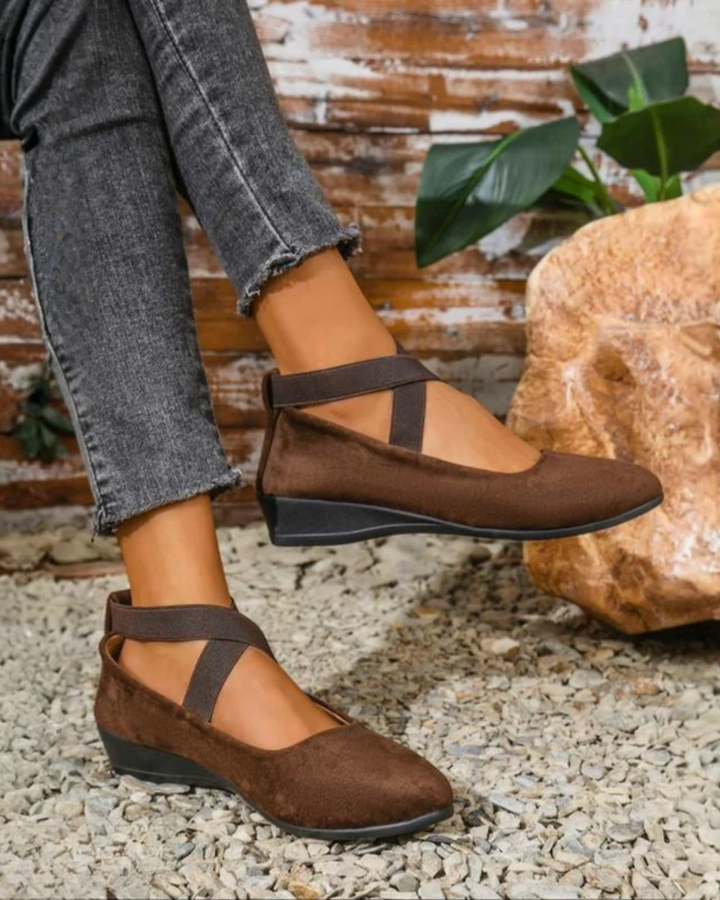 CLARA™ Shoes cross strap comfort