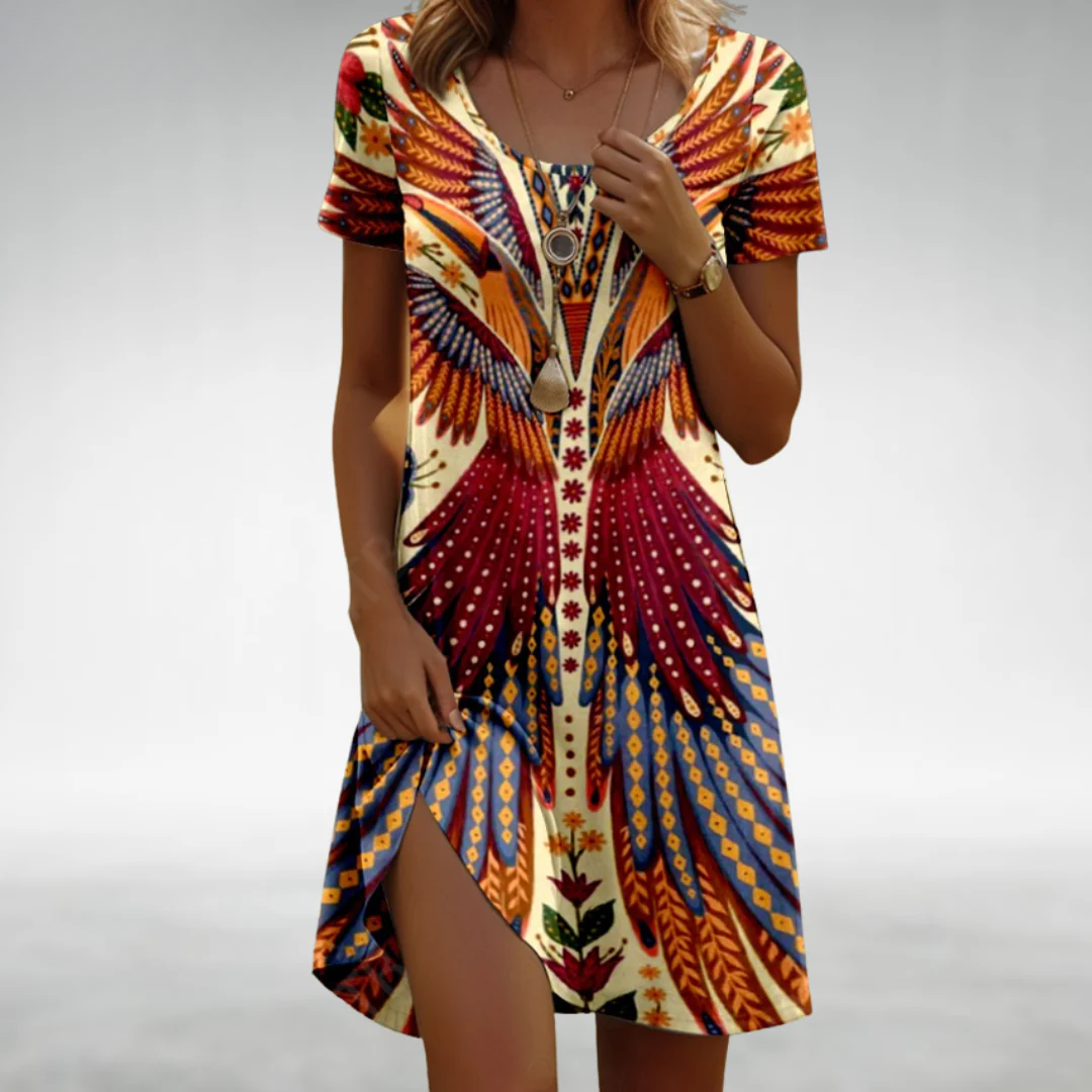 Gwen | Bohemian Chic Comfort Dress