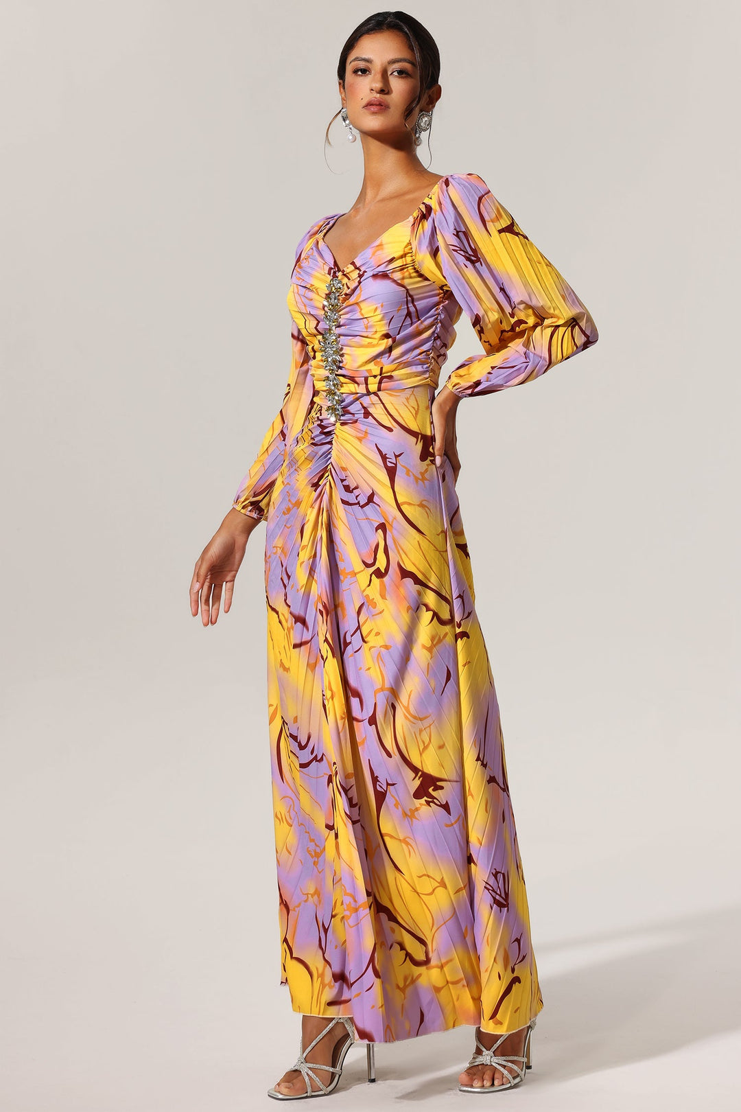 Carly | Chic V-Neck Elegance Dress