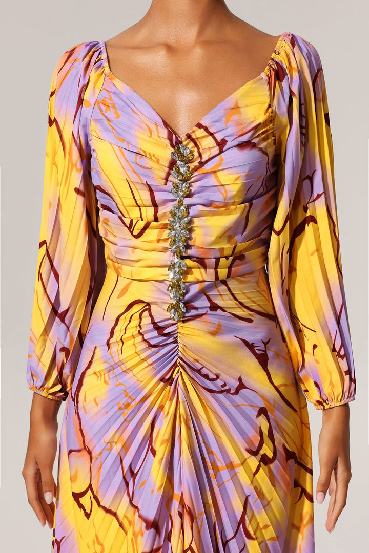 Carly | Chic V-Neck Elegance Dress