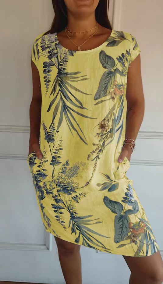 Sunniva | Canvas Charm Midi Dress