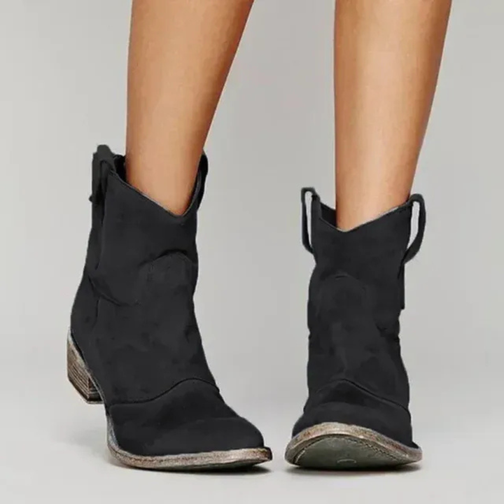 Sienna™ Vintage Western Ankle Boots