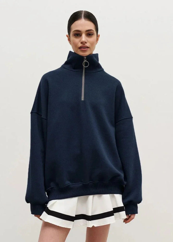 ERICA™ Zip-Up Knit relaxed casual