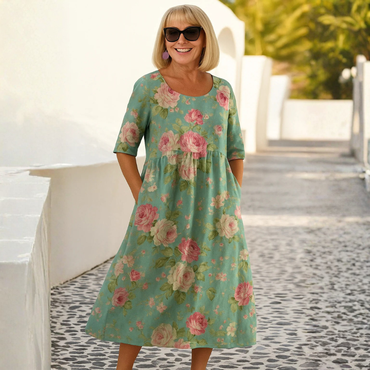Eliza™ Relaxed Midi Dress