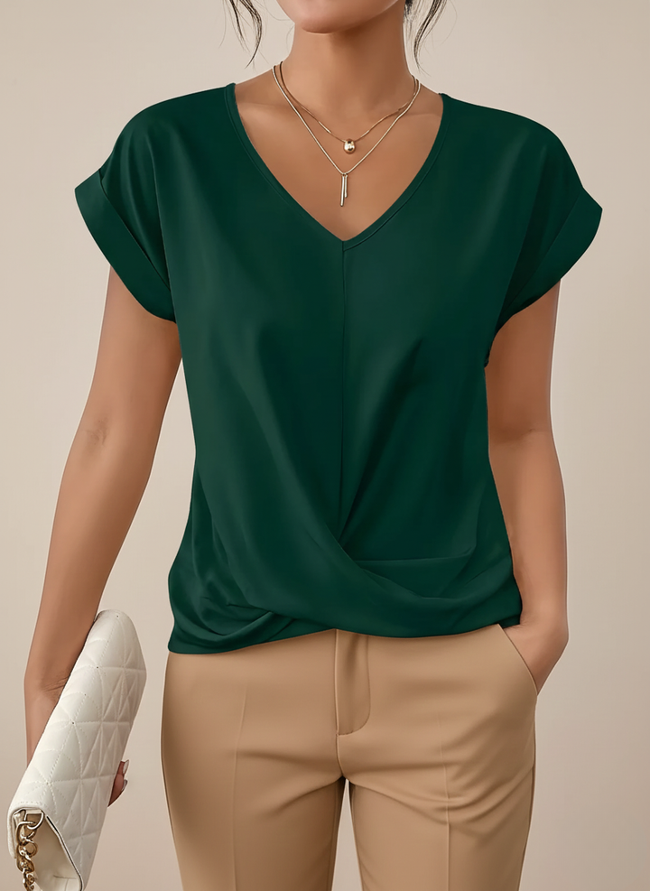 The Soft Drape Tee – Effortless Elegance in Every Stitch