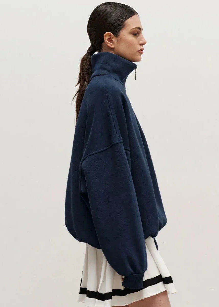 ERICA™ Zip-Up Knit relaxed casual