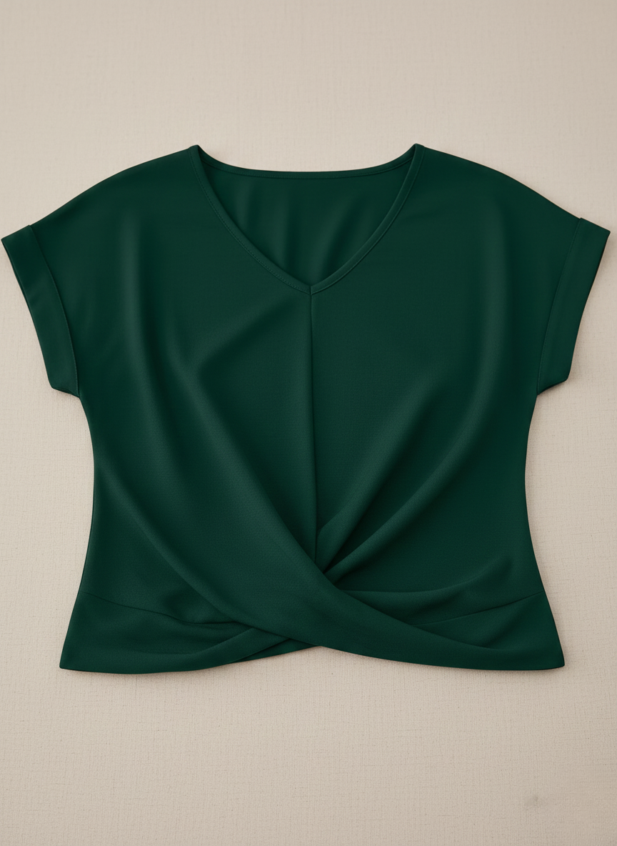 The Soft Drape Tee – Effortless Elegance in Every Stitch