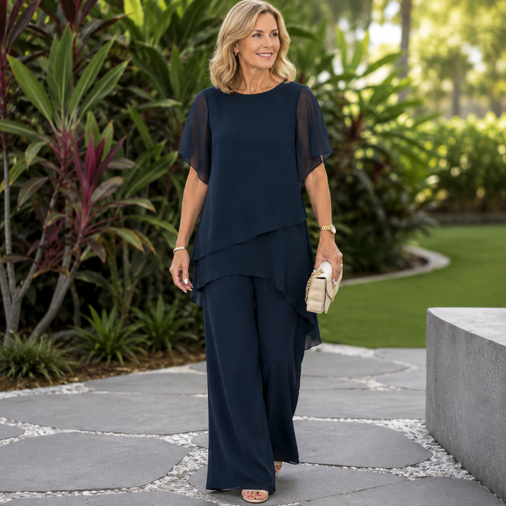 Beverly™ | Elegant Asymmetrical Two Piece Set