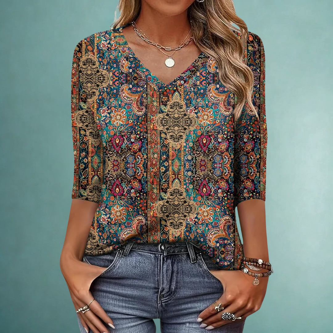 Aya™ Bohemian Comfort Blouse