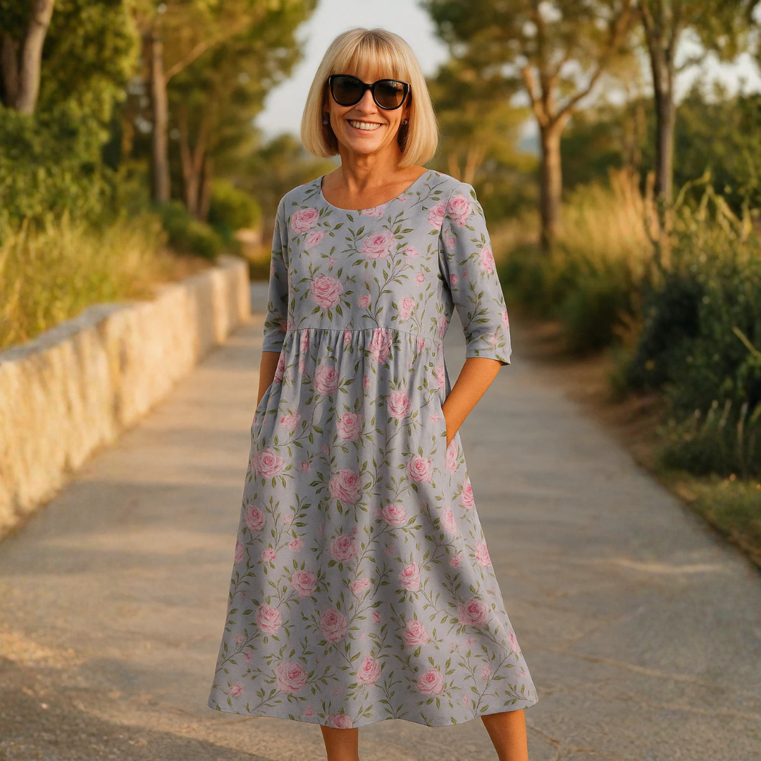 Eliza™ Relaxed Midi Dress