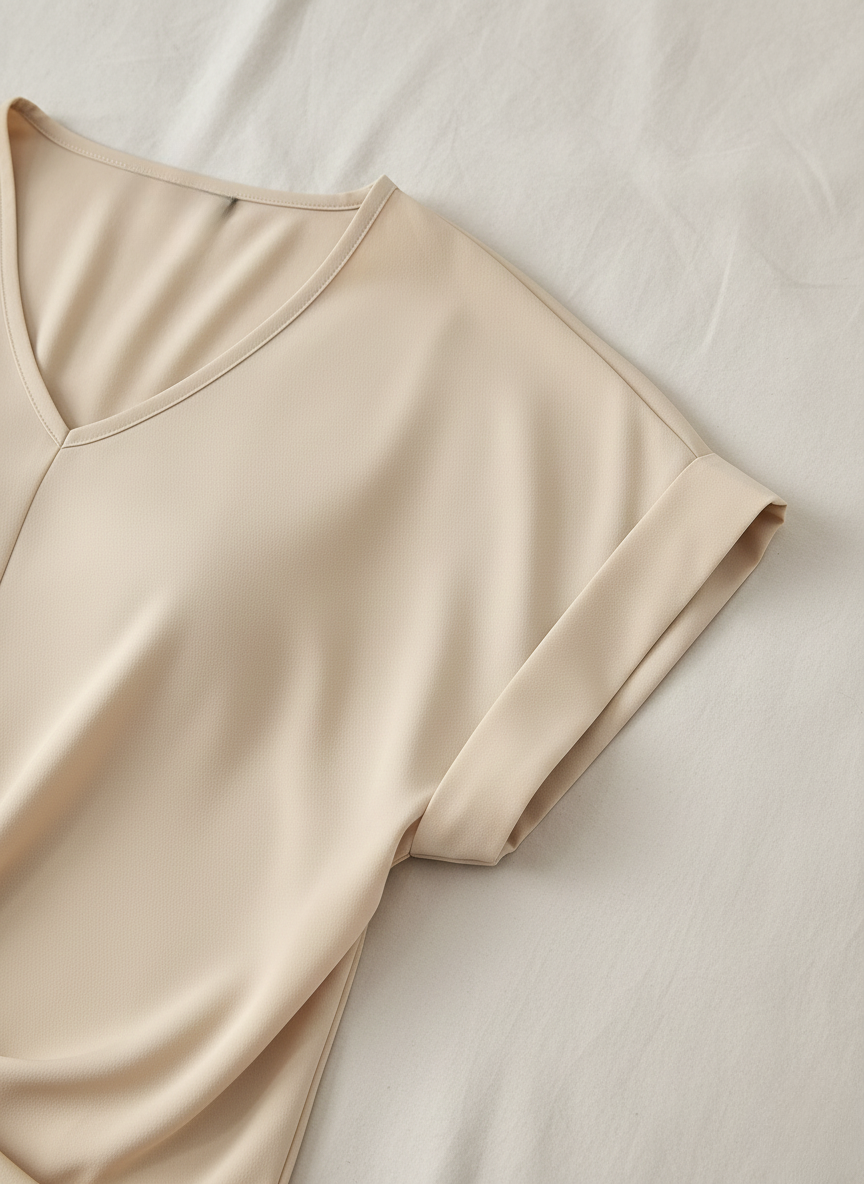 The Soft Drape Tee – Effortless Elegance in Every Stitch