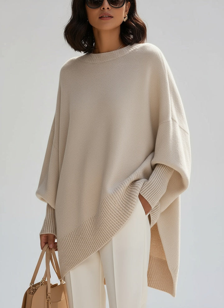 Mandy | Chic Oversized Poncho for Effortless Elegance