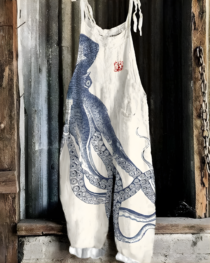 Octopus Dream™ Lightweight Artisanal Jumpsuit