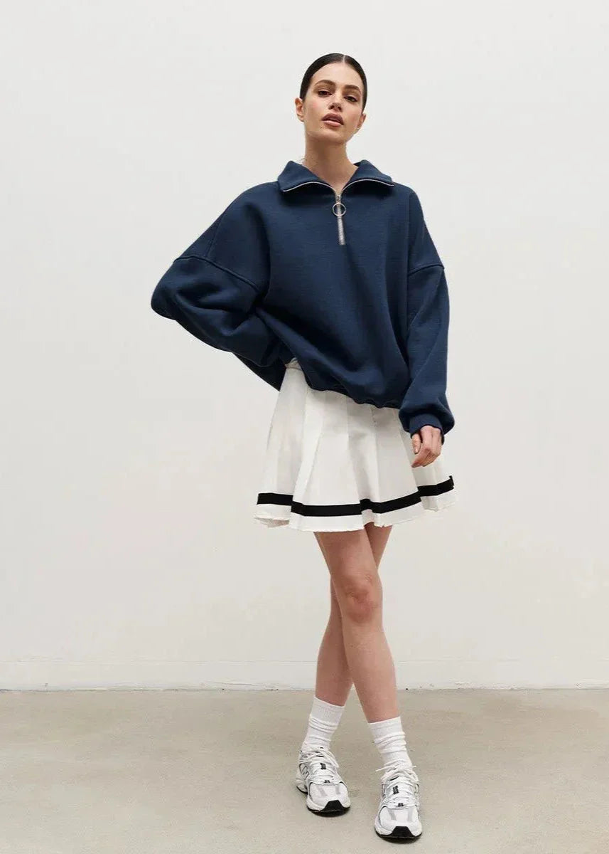 ERICA™ Zip-Up Knit relaxed casual