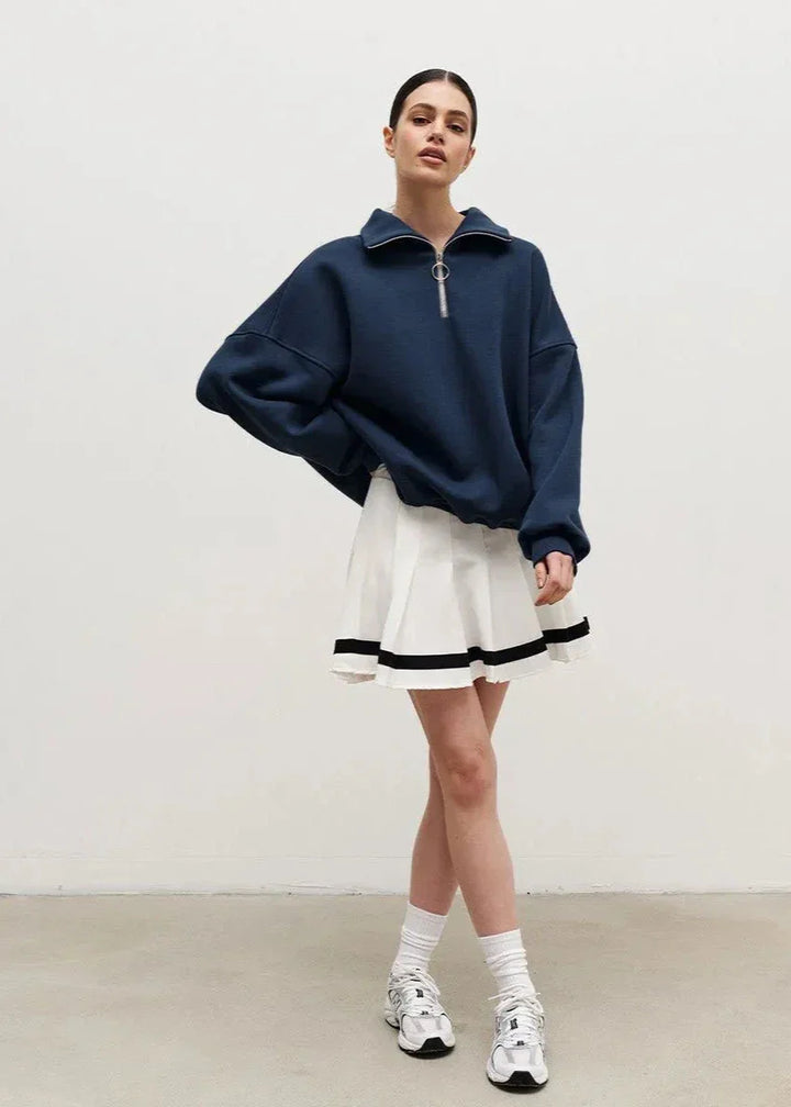 ERICA™ Zip-Up Knit relaxed casual