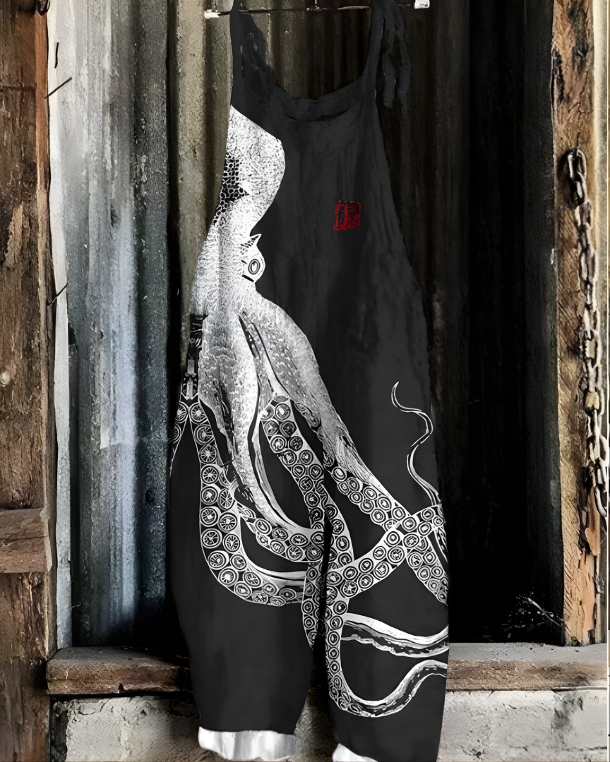 Octopus Dream™ Lightweight Artisanal Jumpsuit