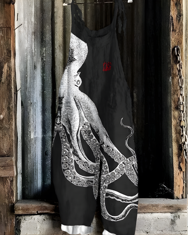 Octopus Dream™ Lightweight Artisanal Jumpsuit