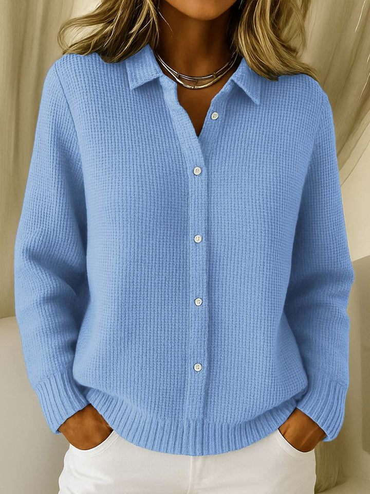 ADRIANNA™ Button Knit cardigan soft classic
