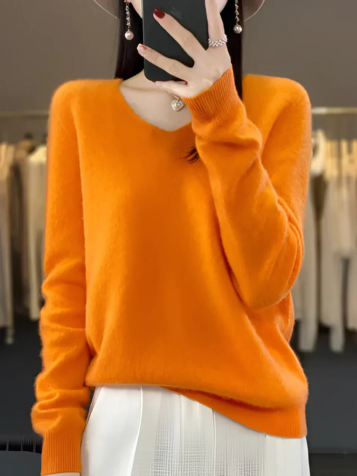 Soft Knit Pullover Women Casual Wear