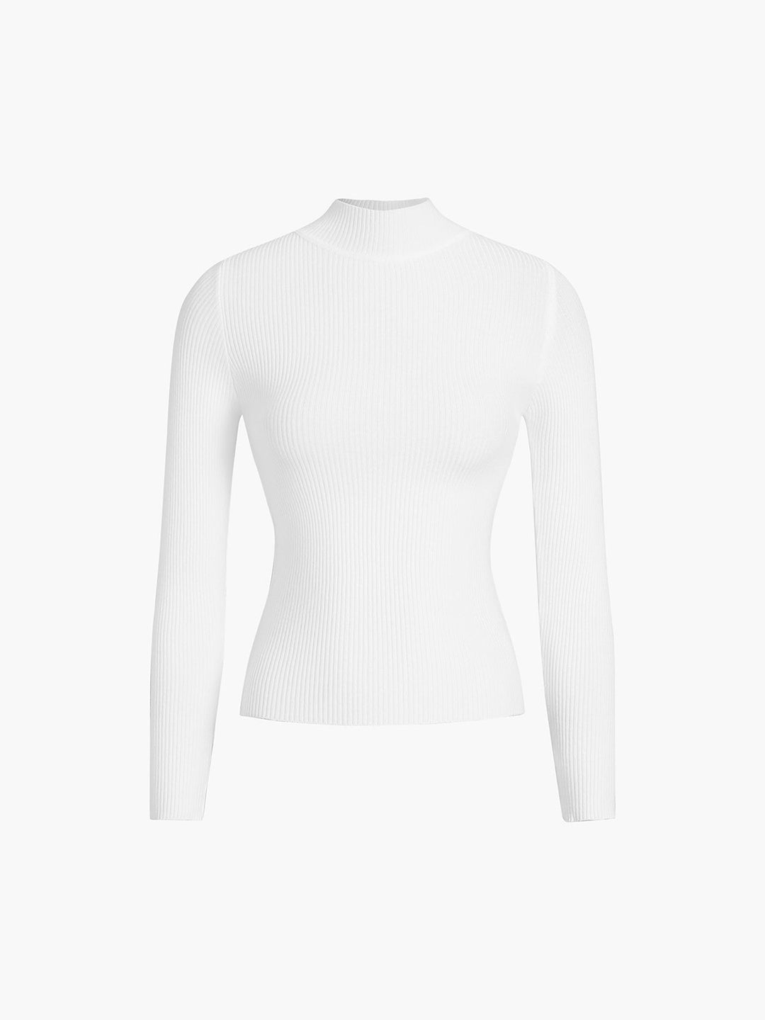 CLEO™ Ribbed High Neck Knit top