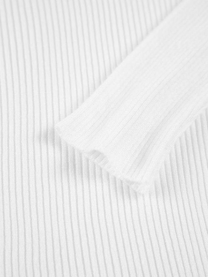 CLEO™ Ribbed High Neck Knit top
