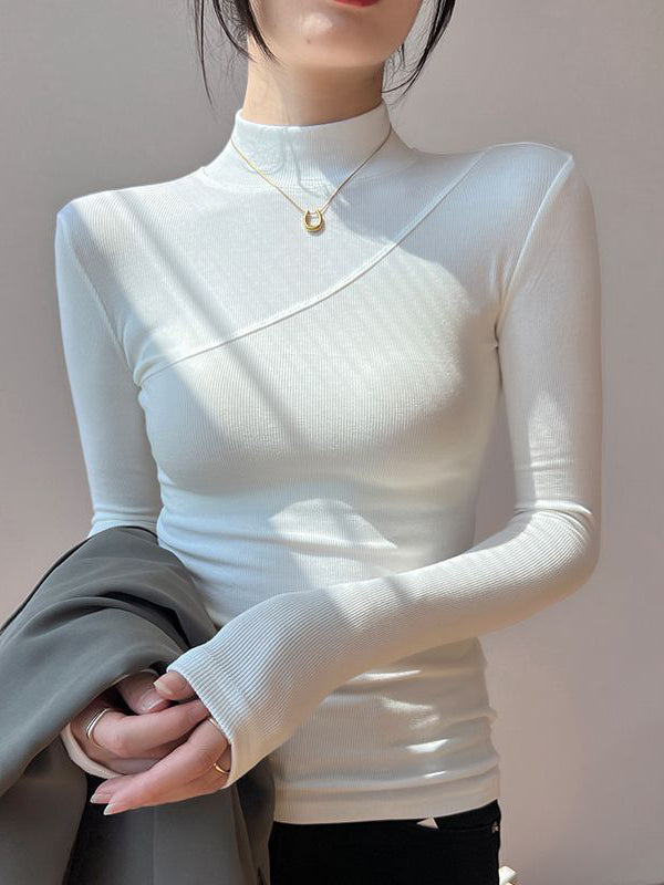 NIKA™ Mock Neck Knit long sleeve