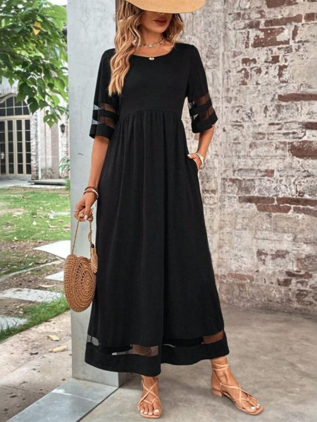 Clara | Stylish Tummy-Enhancing Coverage Dress