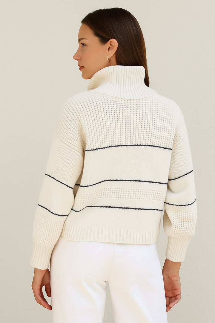 ELEANOR™ Button Collar Knit relaxed