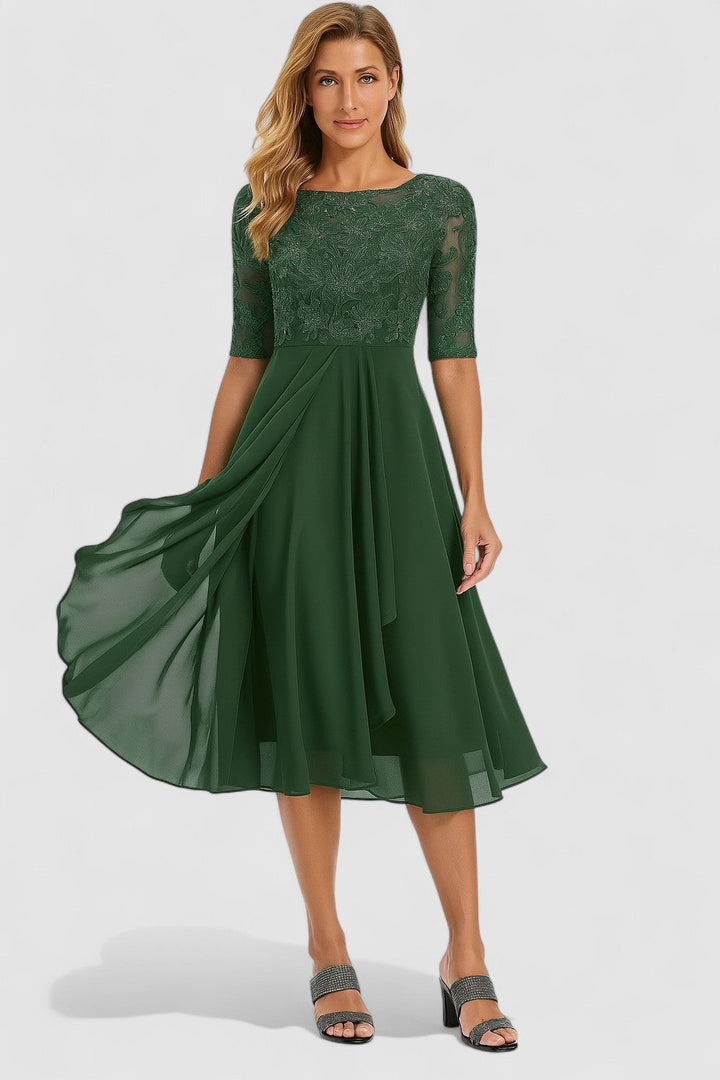 Saige™ | Elegant Formal Lace Dress