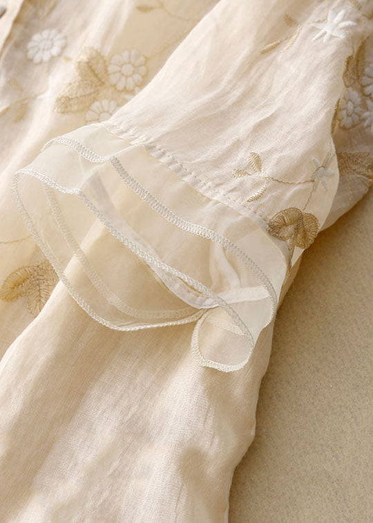 Embroidered Cotton Blouse by Althea