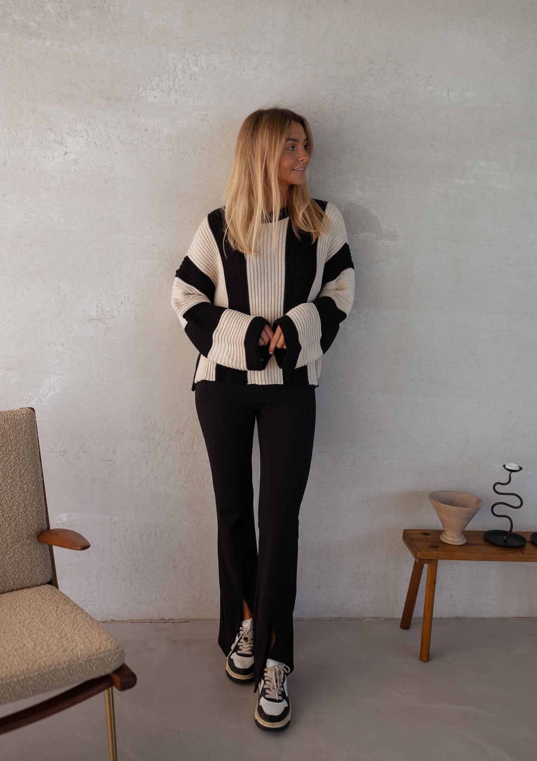 Mila | Striped Women’s  Knit Sweater