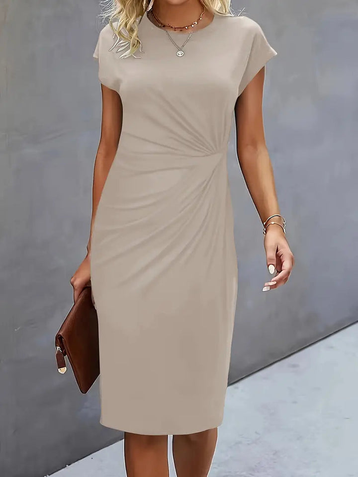 Mallory™ | Stylish Round Neck Dress