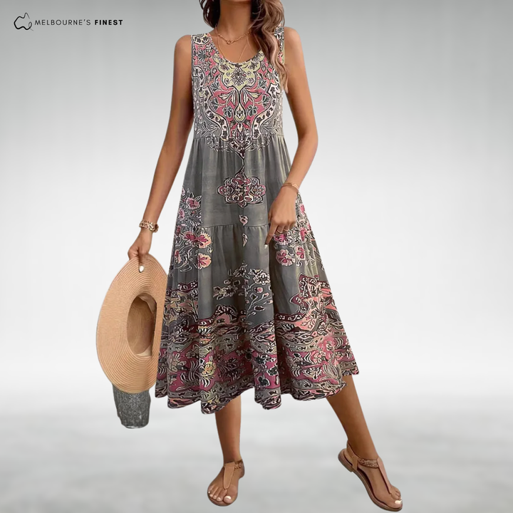 Trudy™ Boho Midi Dress