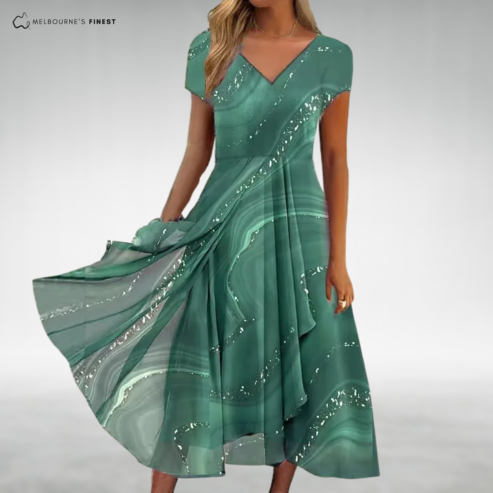 Lila™ Soft Flow Midi Dress
