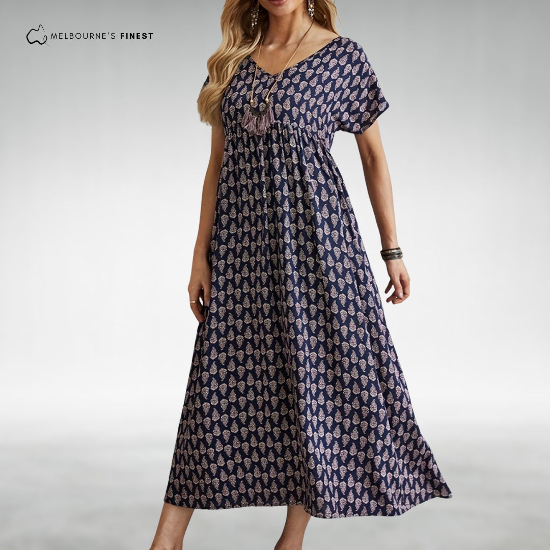 Maritza™ Boho Floral Maxi Dress