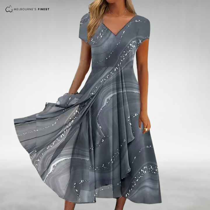 Lila™ Soft Flow Midi Dress