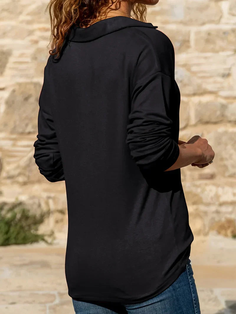 MALA™ Ribbed Half-Zip cosy knit