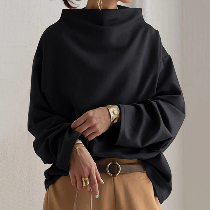 MARGOT™ High Neck Knit relaxed top