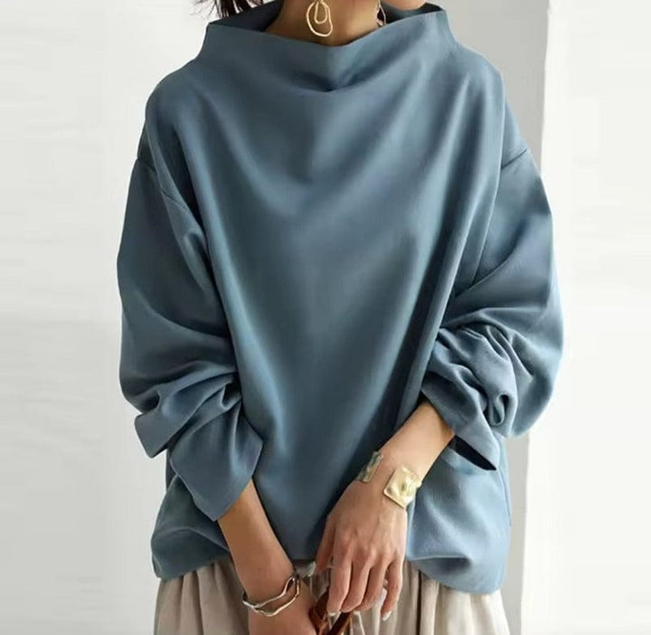 MARGOT™ High Neck Knit relaxed top