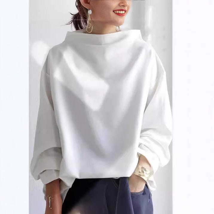MARGOT™ High Neck Knit relaxed top