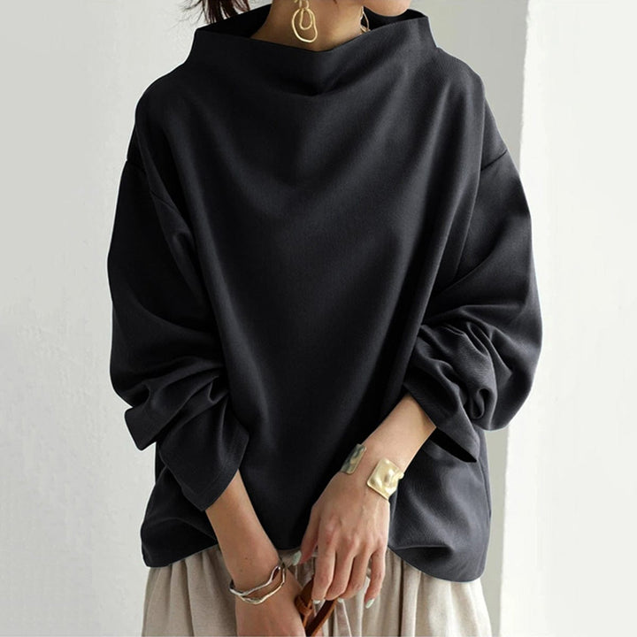 MARGOT™ High Neck Knit relaxed top