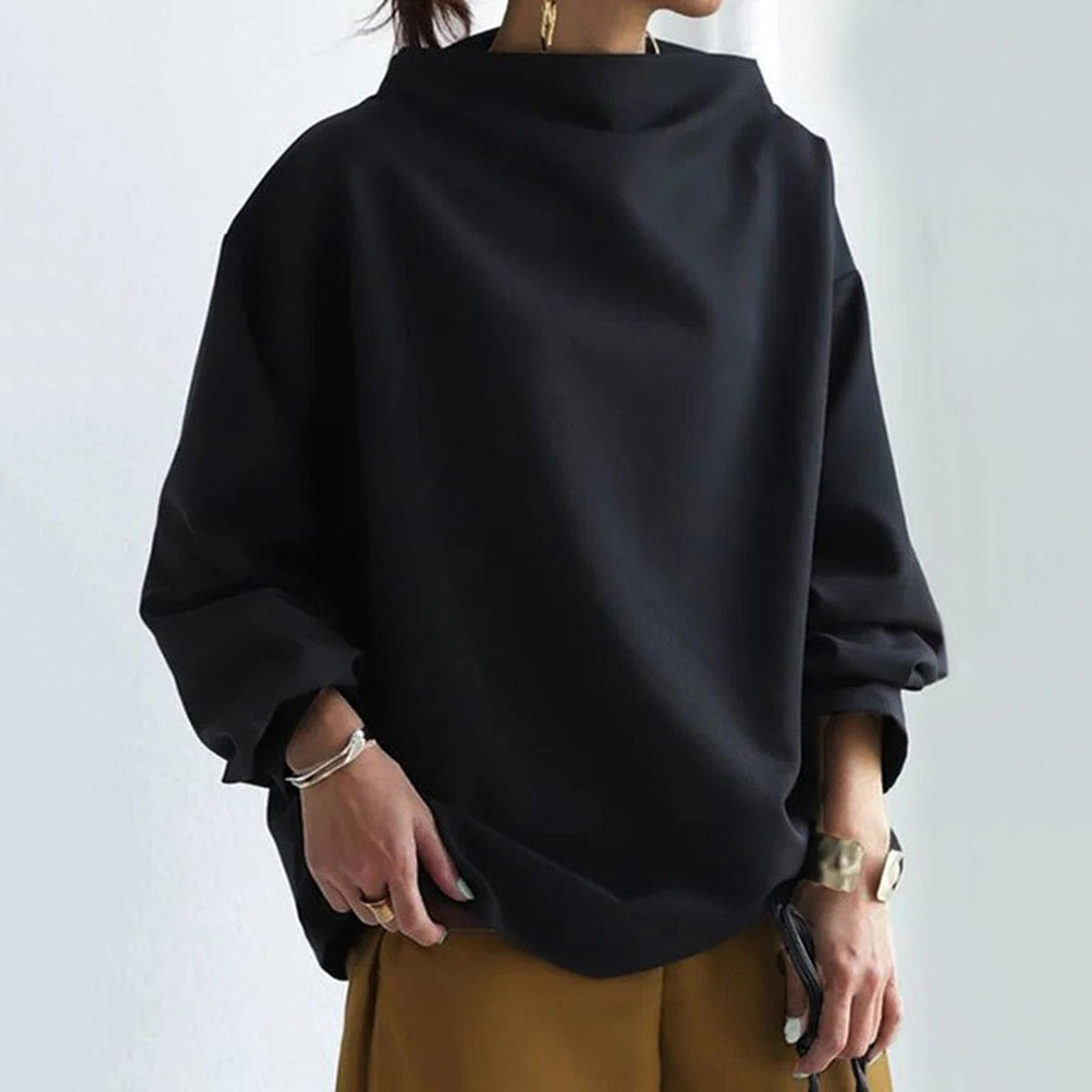 MARGOT™ High Neck Knit relaxed top