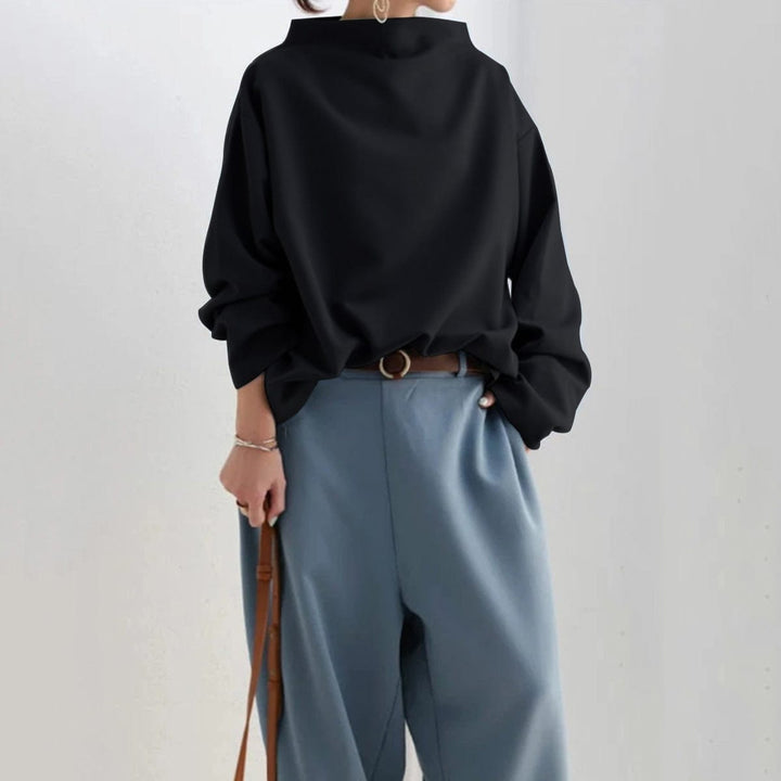 MARGOT™ High Neck Knit relaxed top