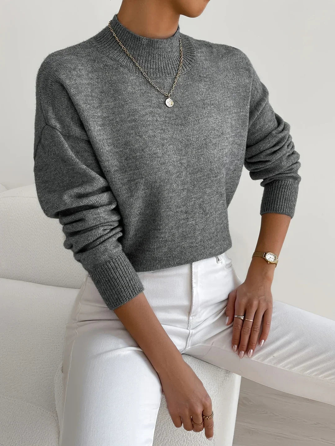 MARILENA™ Turtleneck Knit elegant cosy
